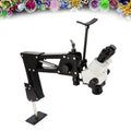7x-45x Zoom Micro Inlaid Mirror Multi-Directional Microscope+Stand Jewelry Tool
