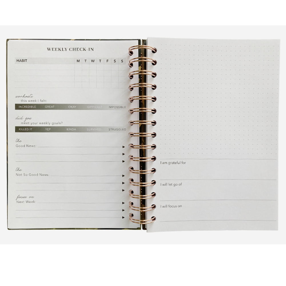 8.5" x 11" Non Dated Planners &amp; Appointment Book, Pink, 160 Pages