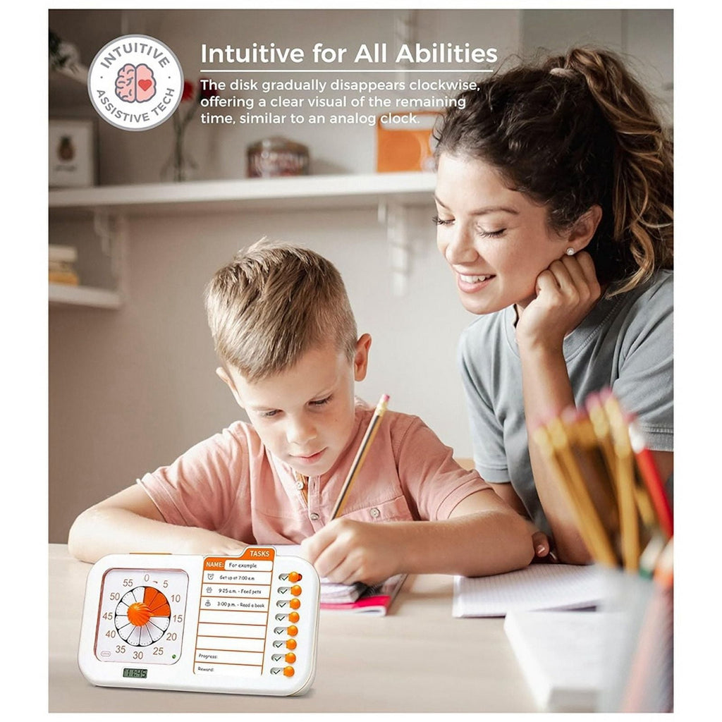 Visual ADHD Timer for Kids &amp; Adults with Planning Board, Task Timer, Chore Chart &amp; Visual Schedule Planne