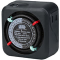 Mechanical 15 Amp Intermatic Timer for Indoor &amp; Landscape Lights and Decorations