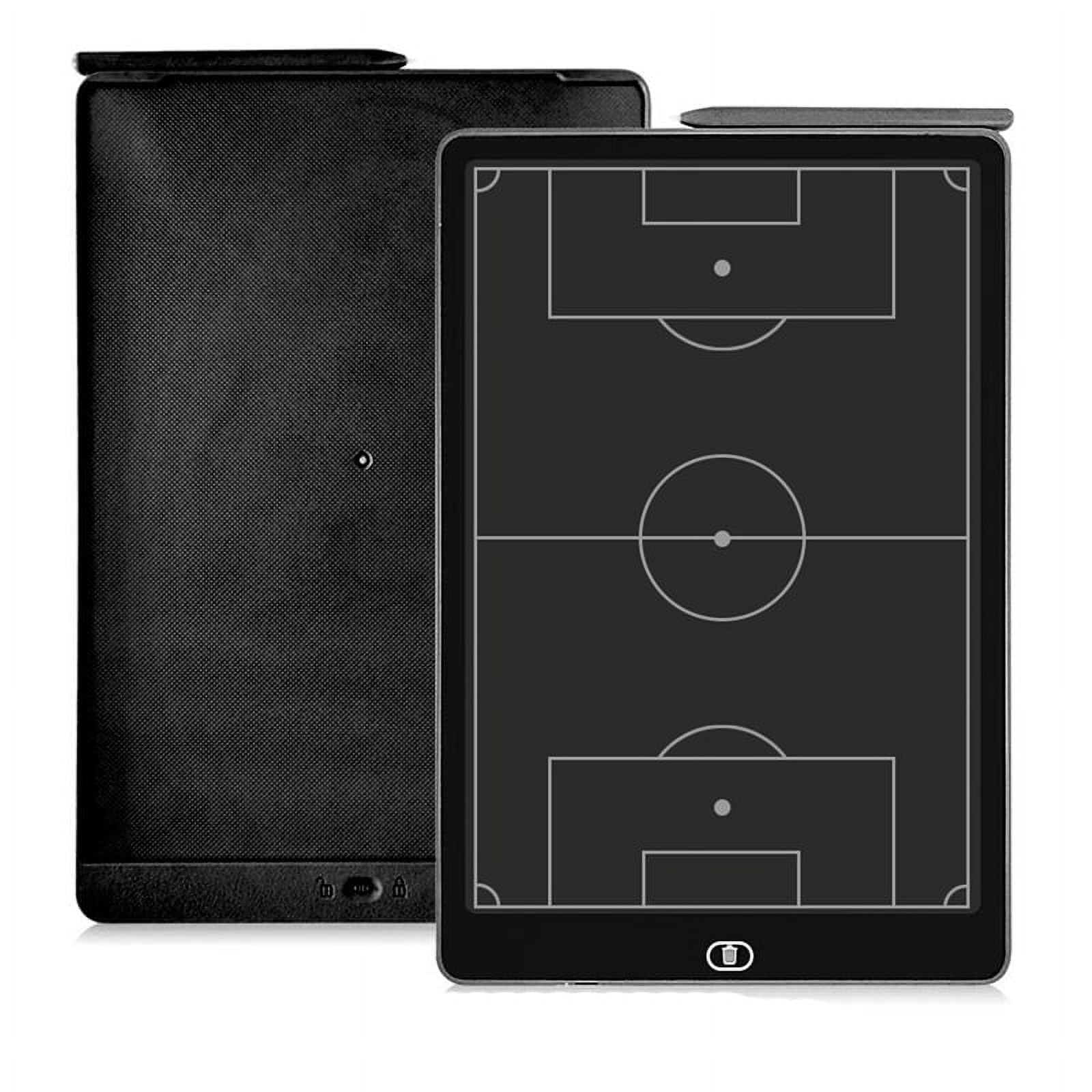 Electronic Soccer Coaching Board,16In LCD Screen Strategy Marker Board with Lock Function for Soccer,Vertical Soccer