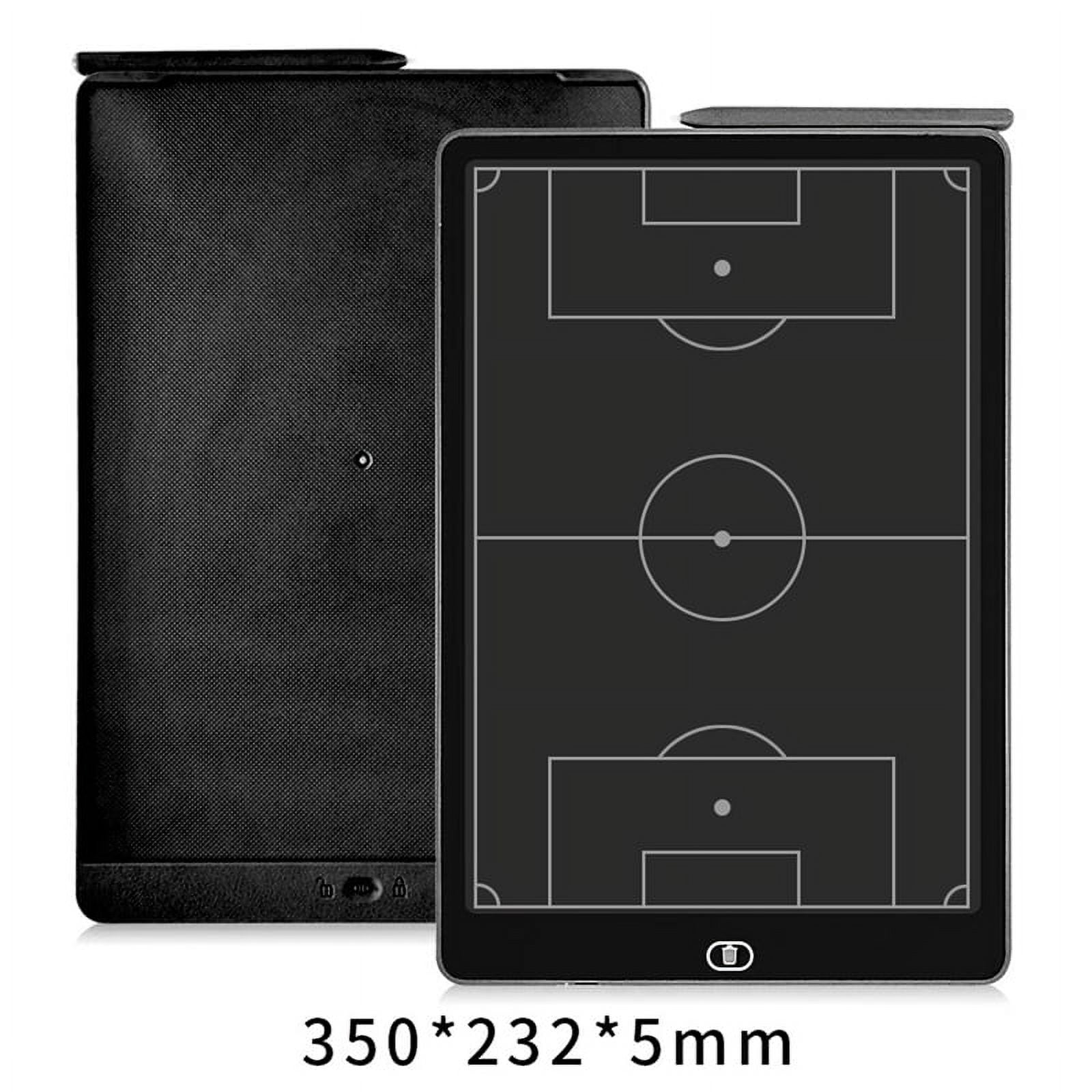 Electronic Soccer Coaching Board,16In LCD Screen Strategy Marker Board with Lock Function for Soccer,Vertical Soccer