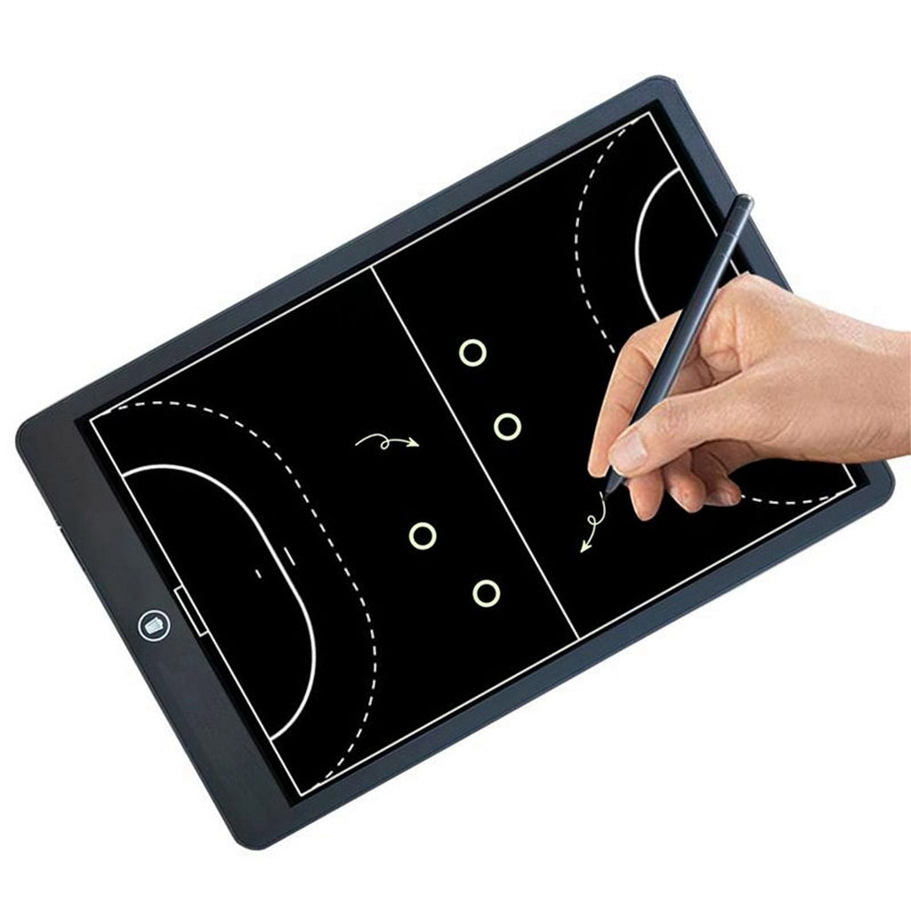 Electronic Soccer Coaching Board,16In LCD Screen Strategy Marker Board with Lock Function for Soccer,Vertical Soccer