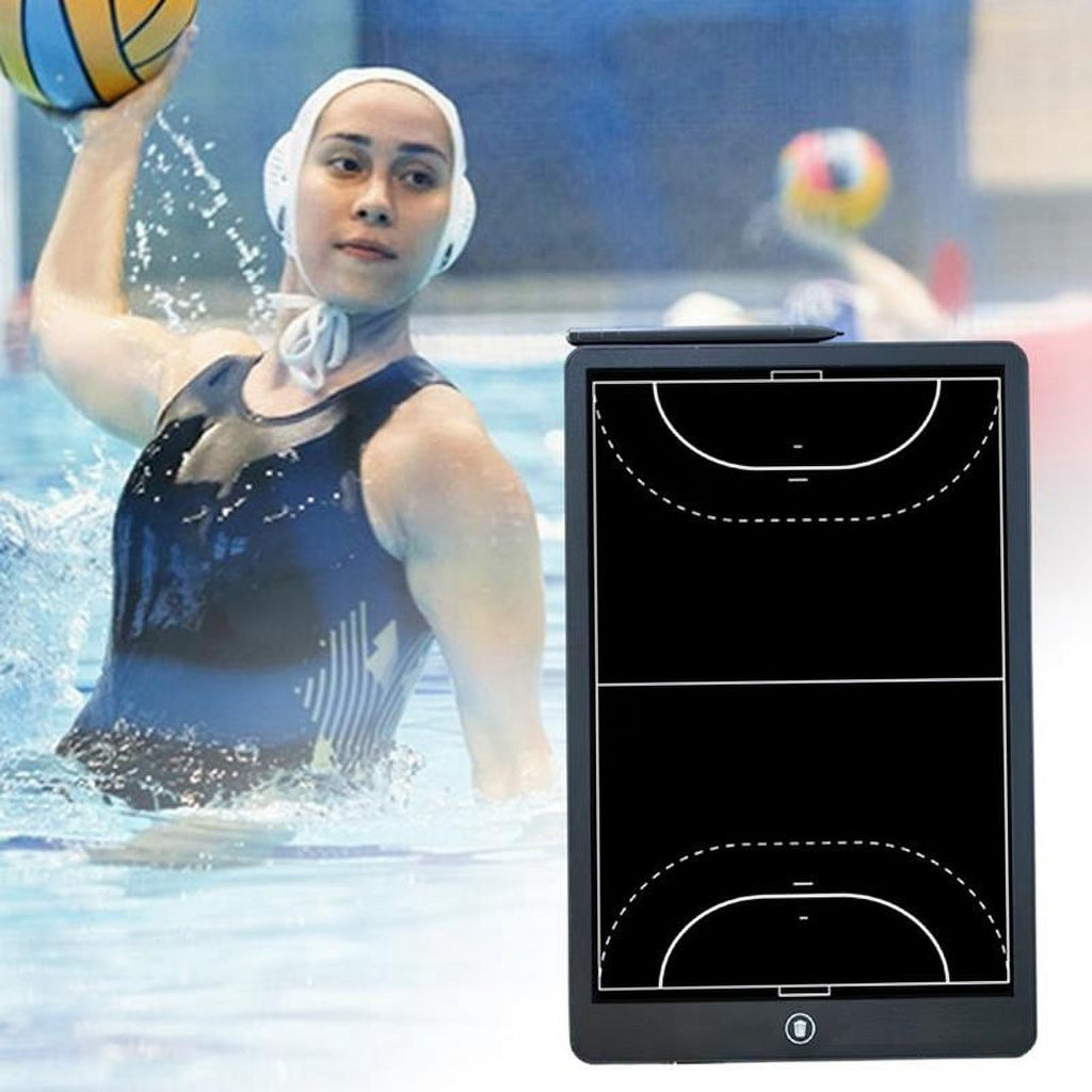 Electronic Soccer Coaching Board,16In LCD Screen Strategy Marker Board with Lock Function for Soccer,Vertical Soccer