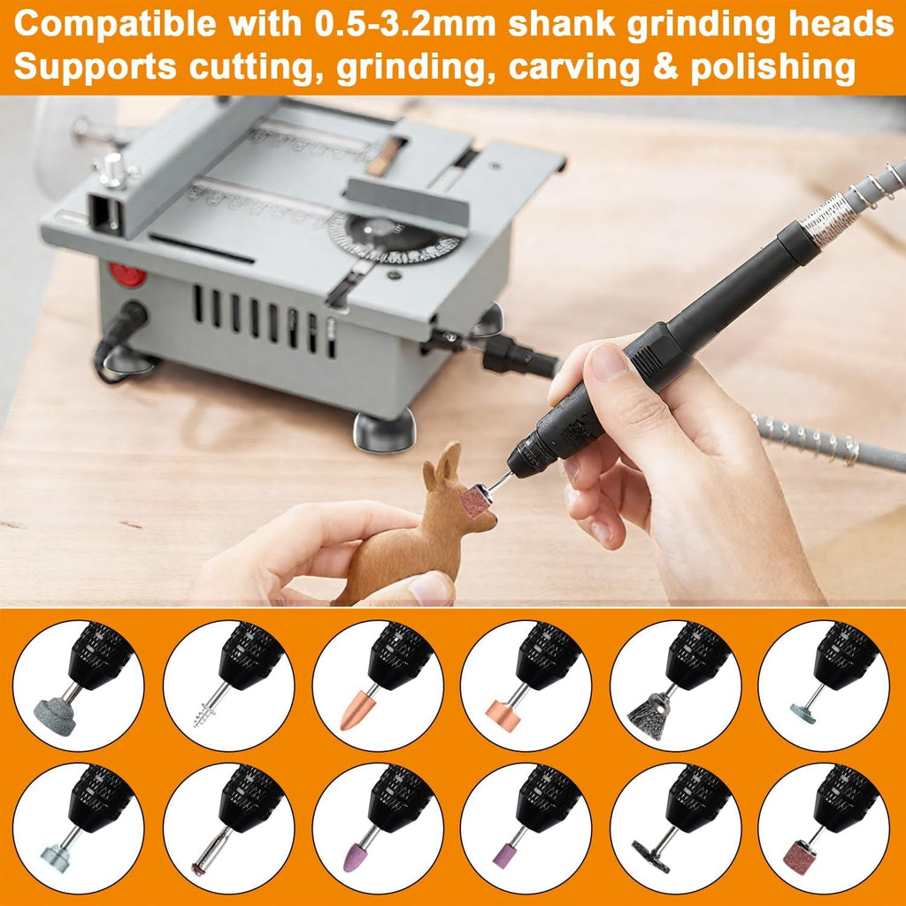 Mini Table ,  Multi-Functional Desktop Portable Table  for Crafts with Adjustable Speed &amp; Angle, -in-One , Sanding, Engraving &amp; Drilling Tool for , , , PCB