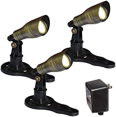 Landscape Lighting - 3x3WSPOTKIT - (3) 3-Watt Spotlight Kit$$Tools &amp; Hardware Other