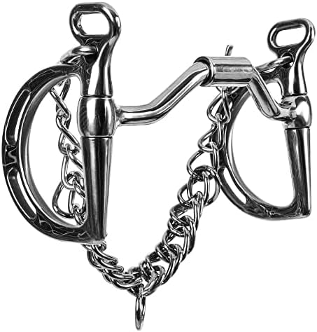 FES Ported Barrel Kimberwick | Advanced Training Tool | Multi-Function Bit | Encourages Relaxation &amp; Flexion | Allows for Swallowing Stainless Steel Construction$$Sport &amp; Recreation Other