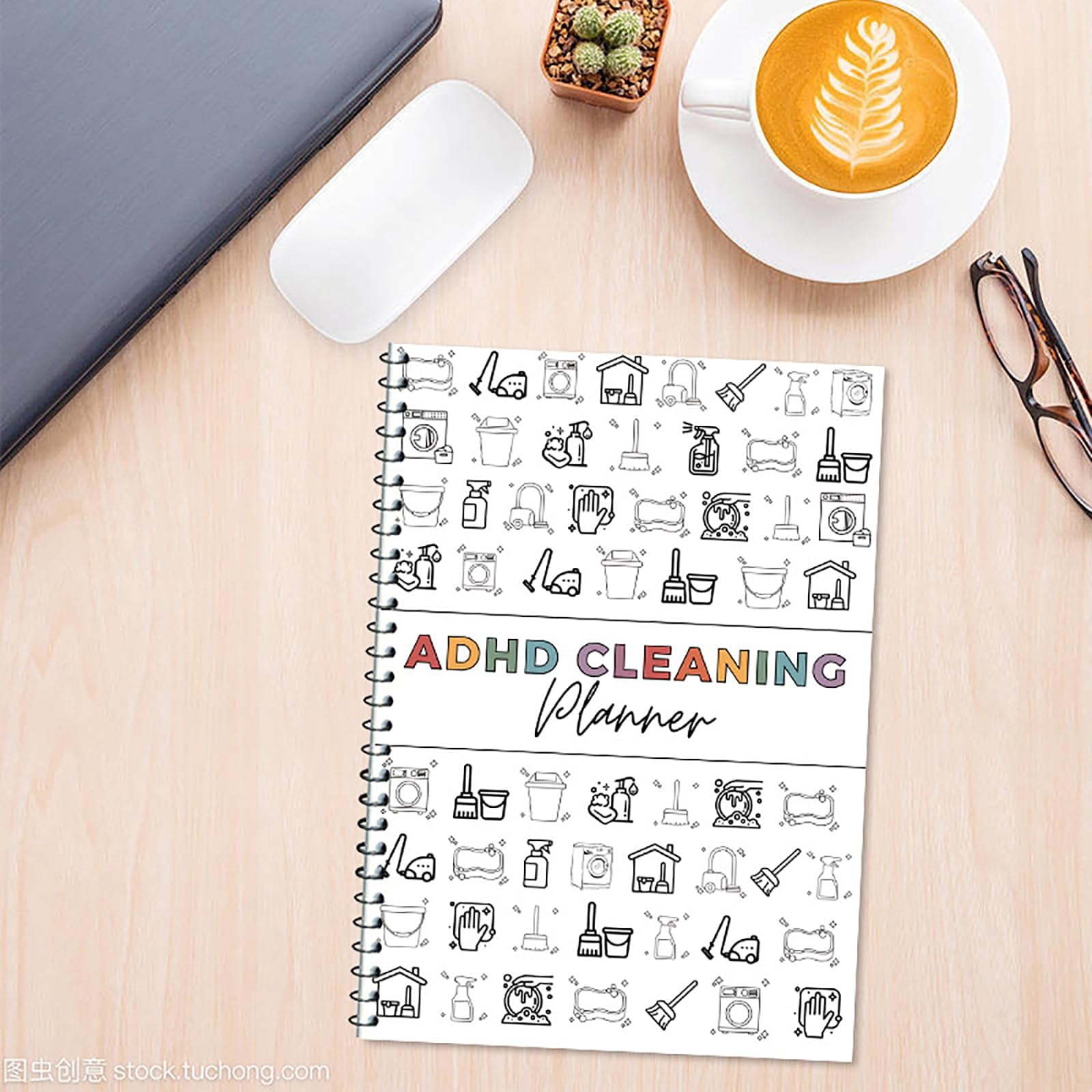 ADHD Cleaning and Organizing Tool Kit,Cleaning Checklist Notebook,ADHD Clean Plan Schedule,Editable Home Clean Plan,Weekly,Monthly,Yearly Family Home Organizing Schedule